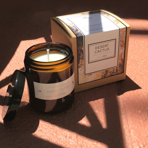 Desert Cactus Soy Wax Candle