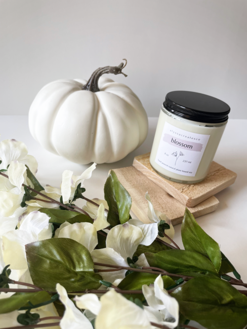 Blossom Wood Wick Candle